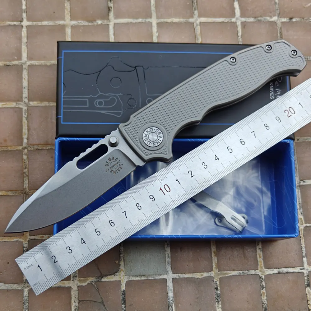 AD Demko Ad20S Deep Carry cuchillo táctico hoja M390 mango titanio