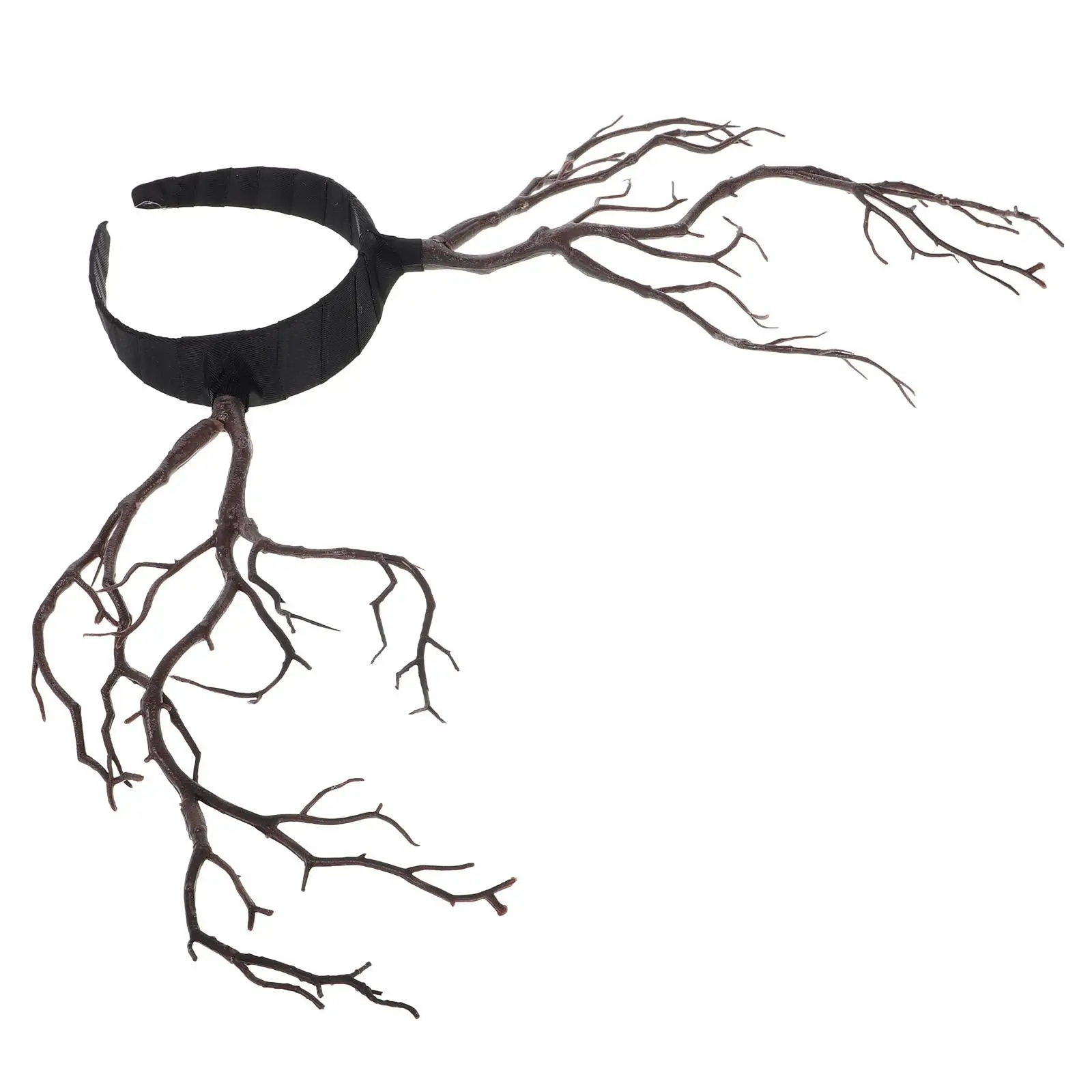 

Deer Antlers Headb Women Lightweight Plastic Fabric Xmas Hair Decor Long Lasting Deer Horn Headpiece Female Hair Accessory Party