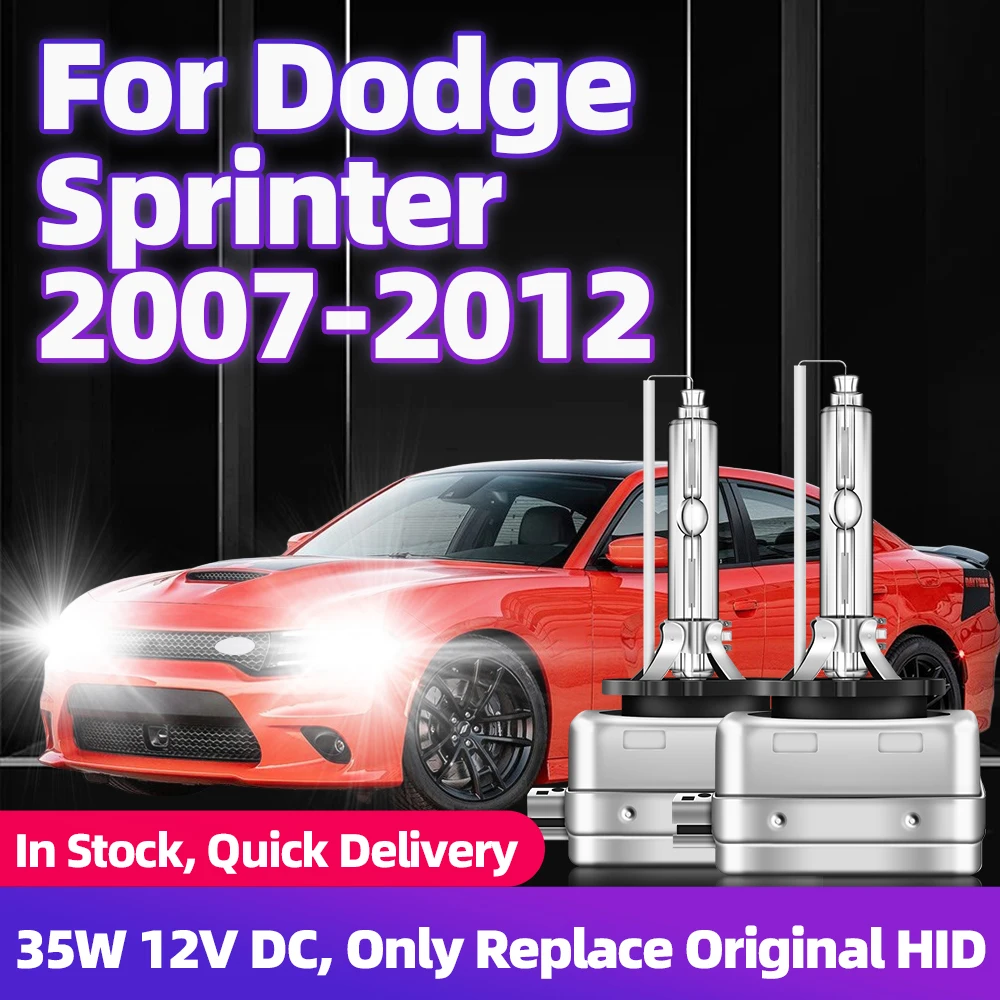 

2x For Dodge Sprinter 2007 2008 2009 2010 2011 2012 Car HID Bulbs D1 12V 35W HID Xenon Headlights D1S 6000K 8000K Auto HeadLamps