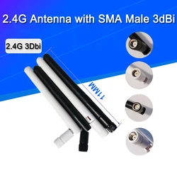 2.4GHz 3dBi Omni WIFI Antenna With RP SMA Male/Female Plug for Wireless Router Wholesale Price Antenna WI-FI