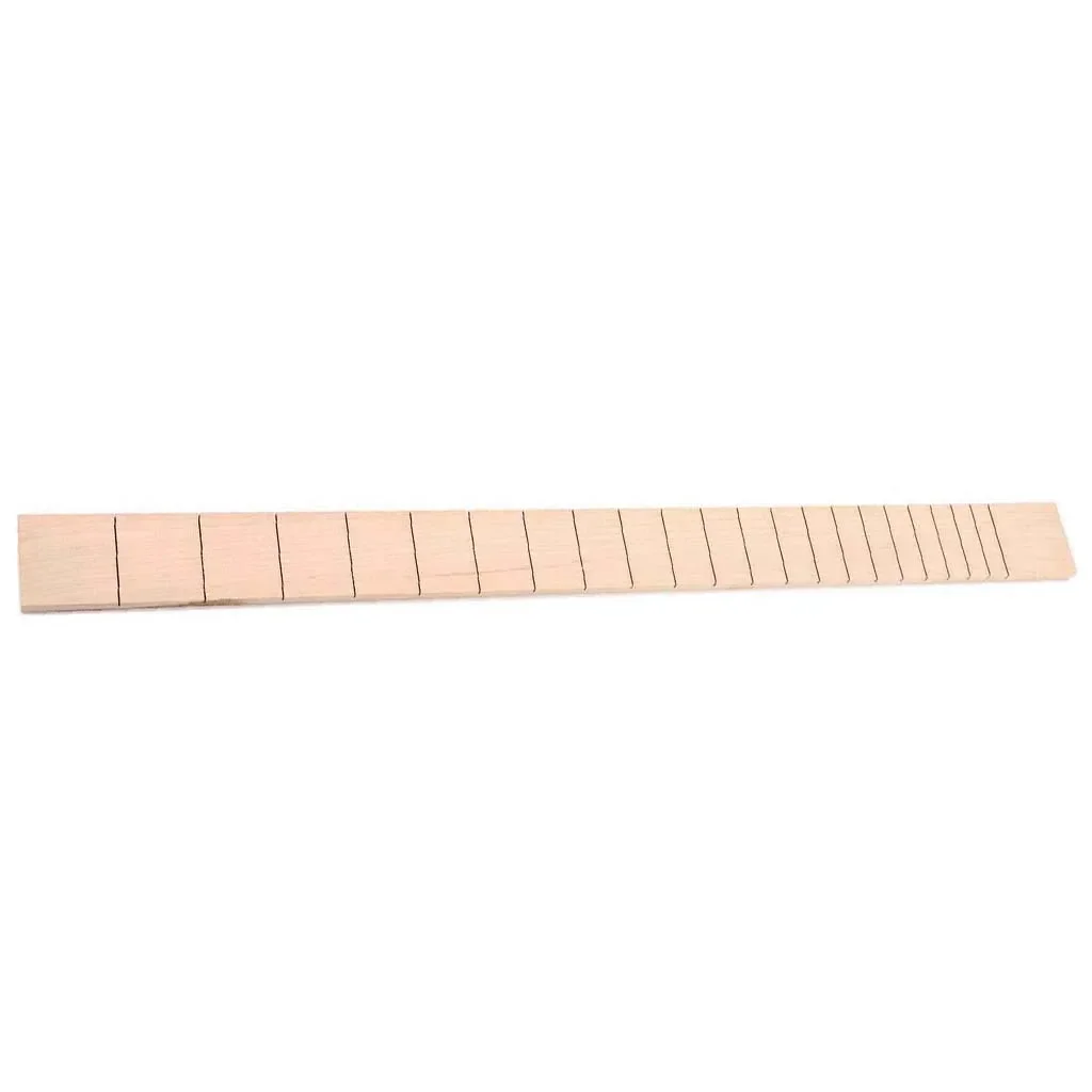 21/22-fret maple fingerboard 510mm long Guitar Fretboard Pre-Slotted Guitars Parts