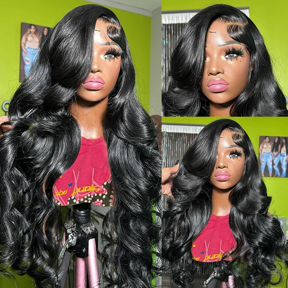 Wig Lace Frontal 30 36 38 inci Body Wave renda Frontal rambut manusia Wig 13x4 HD untuk wanita Brasil Wig preplock dengan rambut bayi