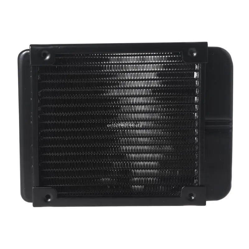 DIY Liquid Cooling System High-Density Fins 18-Row Tubes Aluminum Radiator for Computer Water Cooling System Dropship