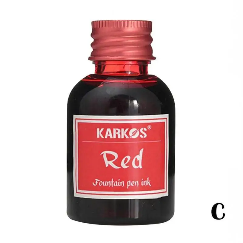 30 ml reine bunte Füllfederhalter-Tinte, universelle Nachfülltinte, Schreibwaren, Schule, brandneues Produkt, Frieden und Glück