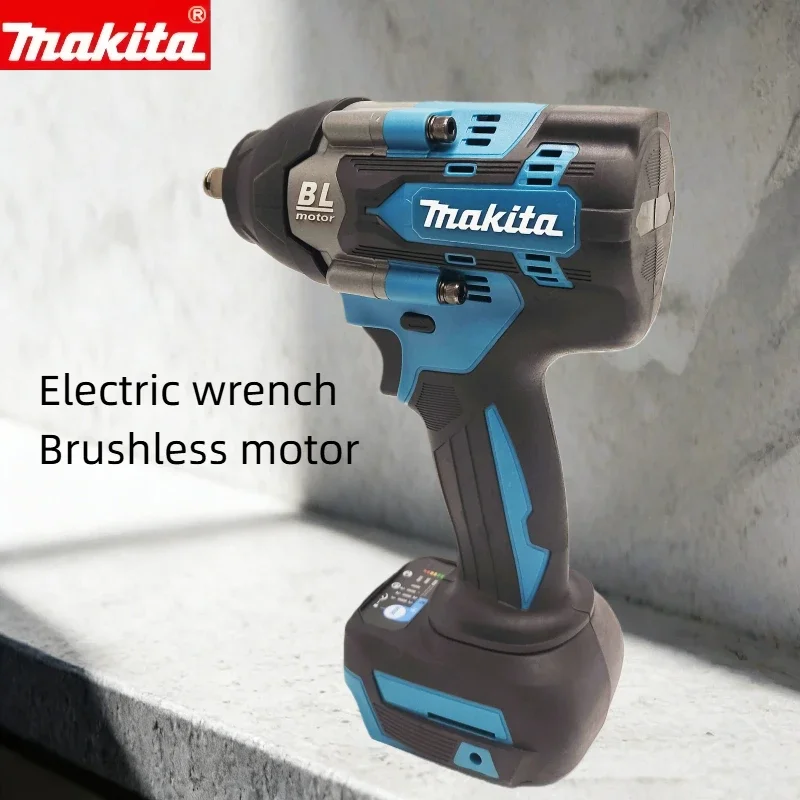 Makita DTW700 Cordless Brushless Impact Wrench 18V, Heavy-Duty Large Torque Lithium Wrench for Bolt Tightening（only tool） view 5
