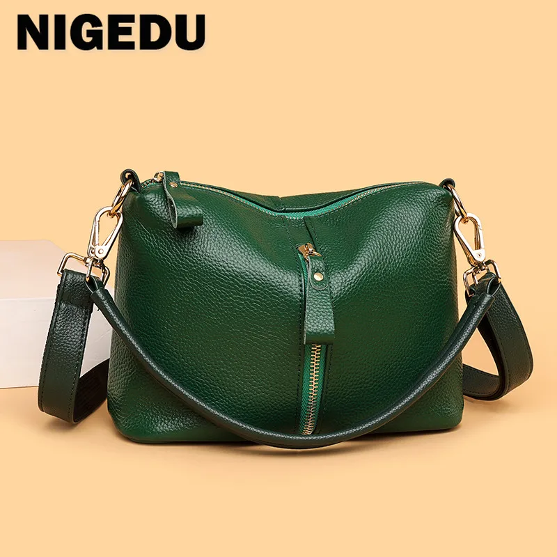 

Genuine Leather Women Shoulder bag Fashion Acrylic chain Female Crossbody Bags Phone Purses Luxury Designer ladies Handbag bolsa