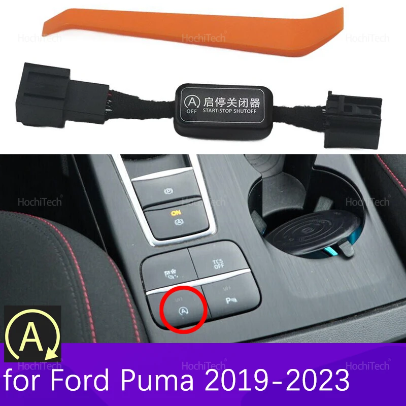 Para Ford Puma 2019 2020 2021 2022 2023 Eliminador del Sistema de Arranque y Parada Automática del Motor, Cancelador de Start-Stop, Cable de Conexión con Memoria