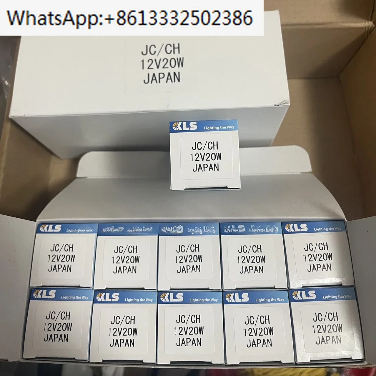 

1 шт. оригинальная галогенная лампа KLS JC/CH 12 В 20 Вт для биохимического анализатора Biosystems A25