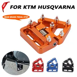 Motorcycle Folding Rear Brake Pedal Tip Plate Pad for KTM 125-500 SX SXF XC XCF XCW XCFW EXC EXCF For Husqvarna TC FC TE FE 501
