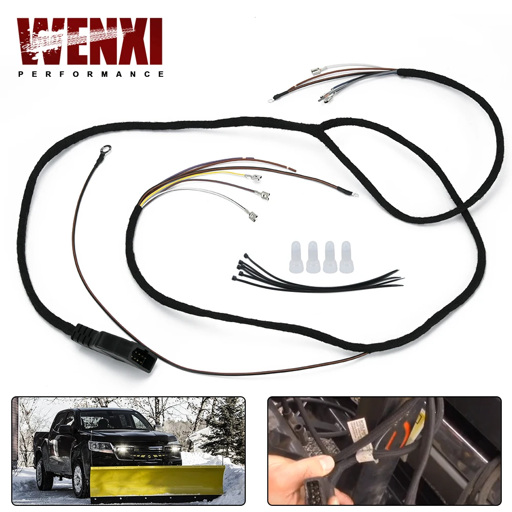 

11 Pin Plow Side Light Harness For Western Fisher Blizzard Plows 26347 26377