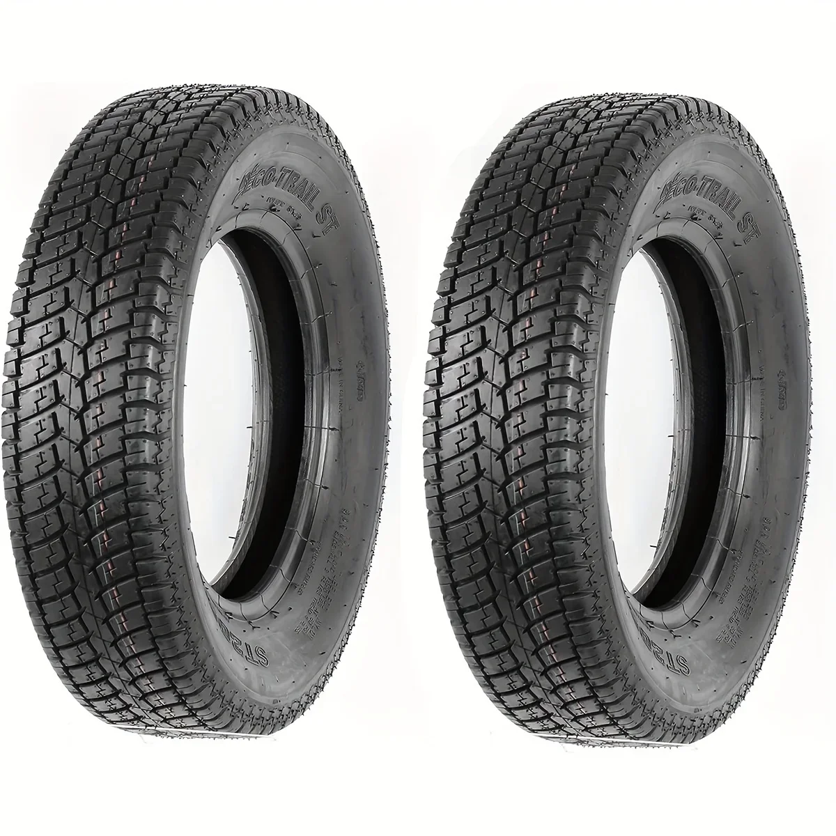 

Fuel-Saving 6PR Load Range C ST205/75D15 Trailer Tires with 15in, Optimized Design for Trailers