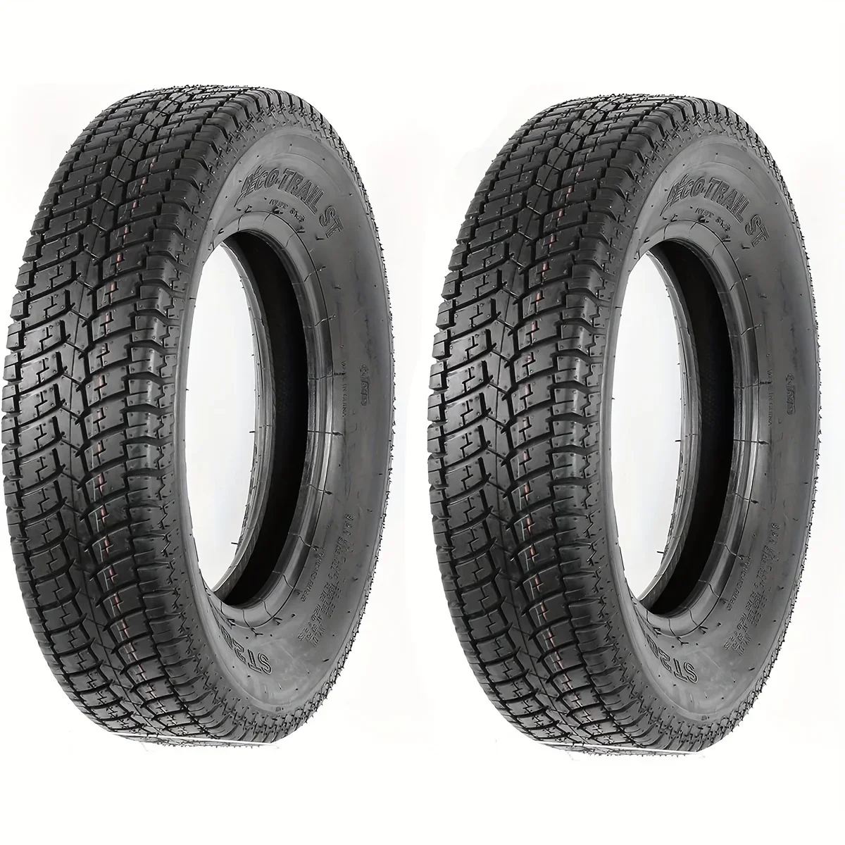 Fuel-Saving 6PR Load Range C ST205/75D15 Trailer Tires with 15in, Optimized Design for Trailers