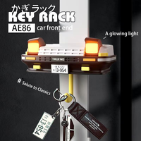 AE86 car decoration key storage rack Creative car headlight key hook Drift AE86 McQueen Car ornaments and accessories