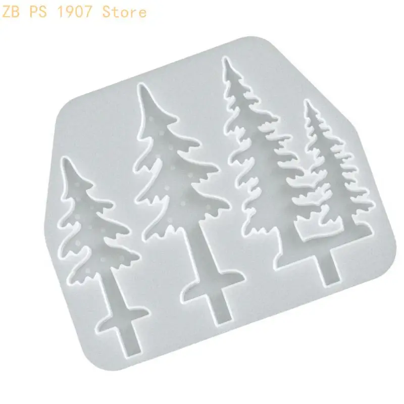 قوالب تماثيل من درجة الغذاء، نسيج من السيليكون على شكل عيد الميلاد لصياغة الزينة ومستلزمات حفلات العطلات 55KA