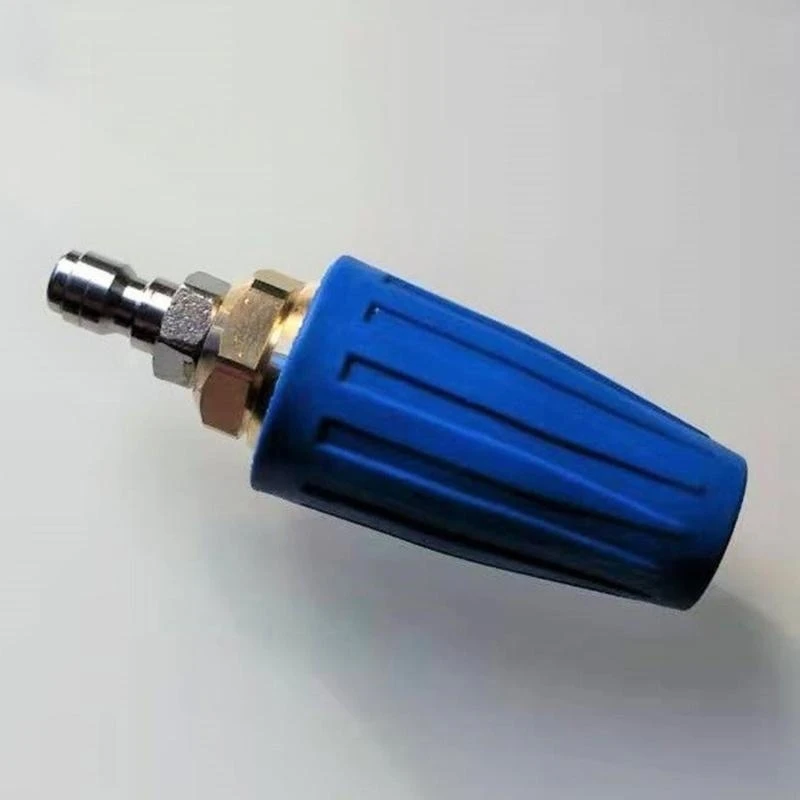 

652F 3600PSI 1/4" Quick High Pressure Washer Cleaning Tool Part Quick Coupler 360Degree Rotating Nozzle Tip