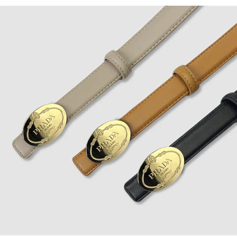 2025 new ladies' fashion belt, high quality gold buckle, elegance and temperament, with women's jeans belt.