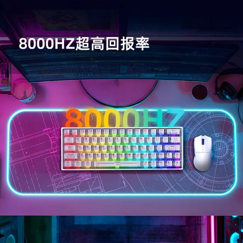 NEW Irok ND63 Pro/Ultra Magnetic Switch Mechanical Keyboard Hot Swap RGB Wired Customize E-Sports Keyboard Pc Gaming Accessory