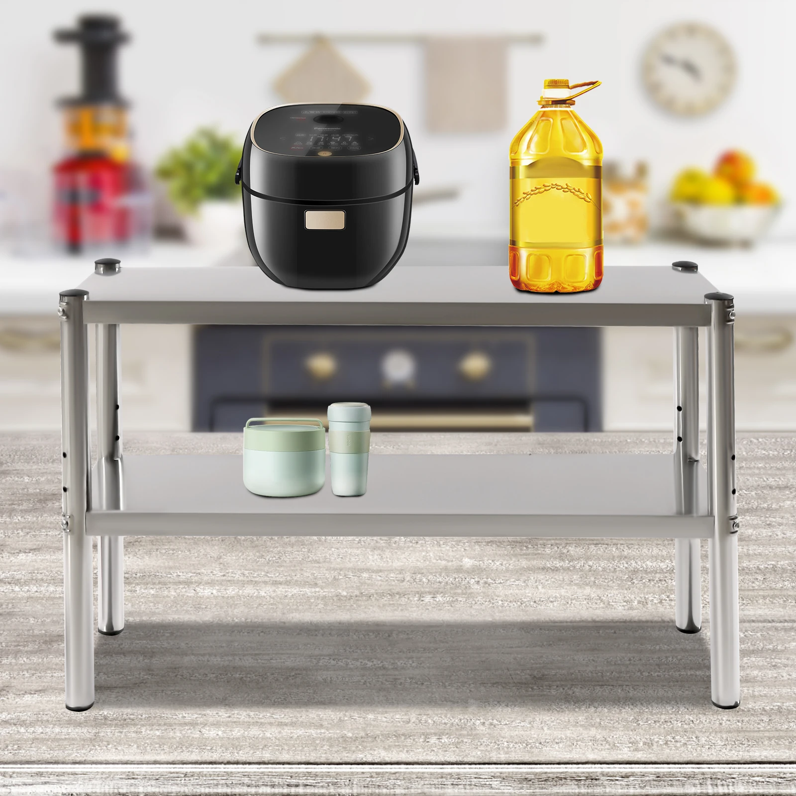 

Пятислойный тонкий алмазный процесс с гладким круглым краем и двойным нарушением, компактный для хранения кухонных принадлежностей, хранения специй