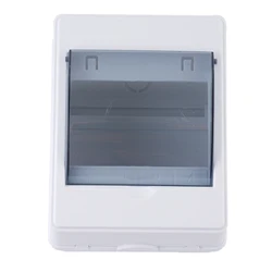 2-4way Indoor Distribution Box Circuit Breaker MCB ABS Junction Box ABS Household Leakage Protection Box Circuit Breakers