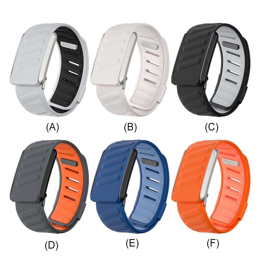 سوار معصم بديل من السيليكون، سوار لياقة بدنية مقاوم للماء، حزام تتبع اللياقة البدنية المقاوم للعرق، بديل لـ Whoop 5.0