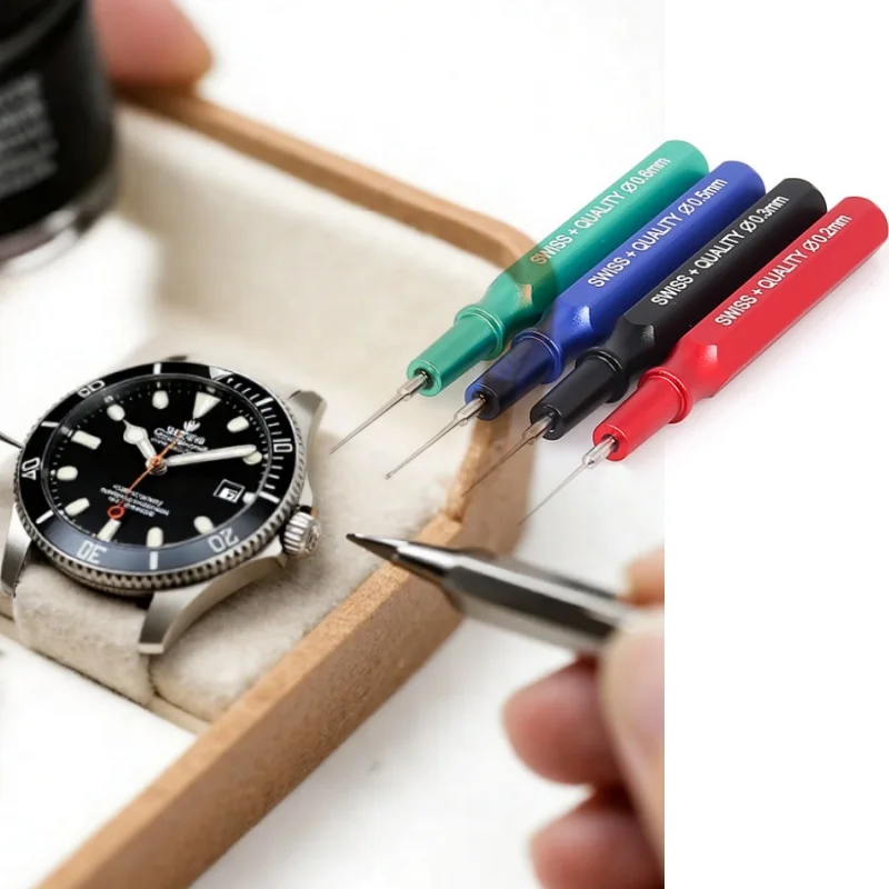 

Watch Lubricant Oiler Metal Handle Oil Pin Pen Portable Movement Part Precision Pointing Oil Pen Watch Repair Maintenance Tool