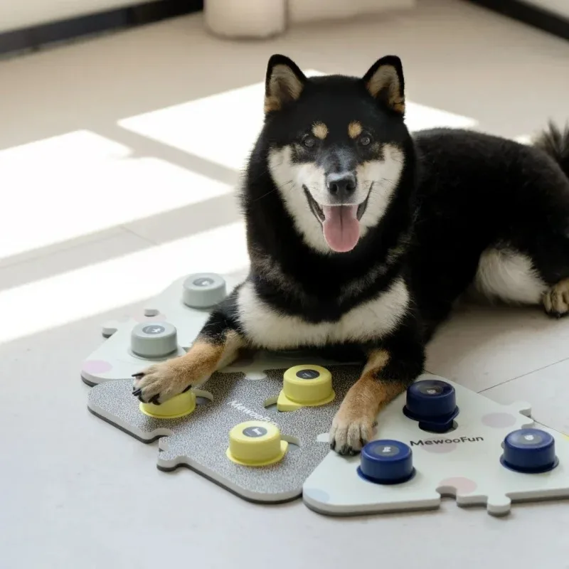 A Voice Recording Button Pet Toys Dog Buttons for Communication Training Recordle Ting Button ligence Toy