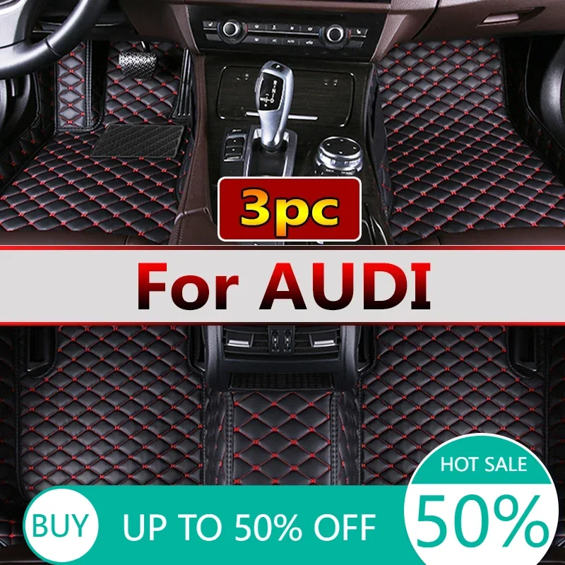 Car Floor Mat For AUDI A1(2door) A1(4door) A1 A3 A3 Hatch A3 Sedan A4 A4 Avant A4 Conver A5 SportA5(2door) A5 Car Accessories