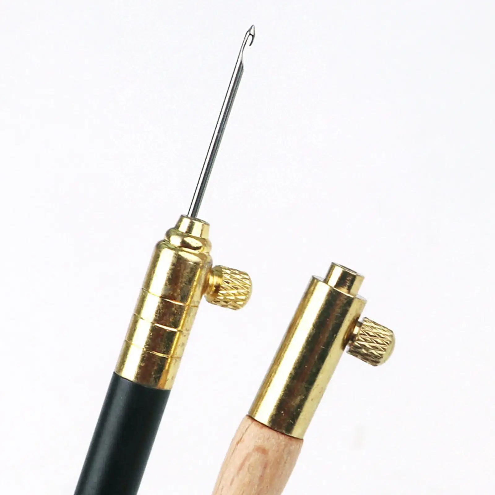 Premium Embroidery Crochet Hook Anti Slip Soft Grip French DIY for Stitching