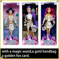 Kpop Demon Hunters Action Figure Toy Derpys Tiger Rumi Mira Zoey Sussy Colorful Lights Theme Song For Fans Christmas Gifts