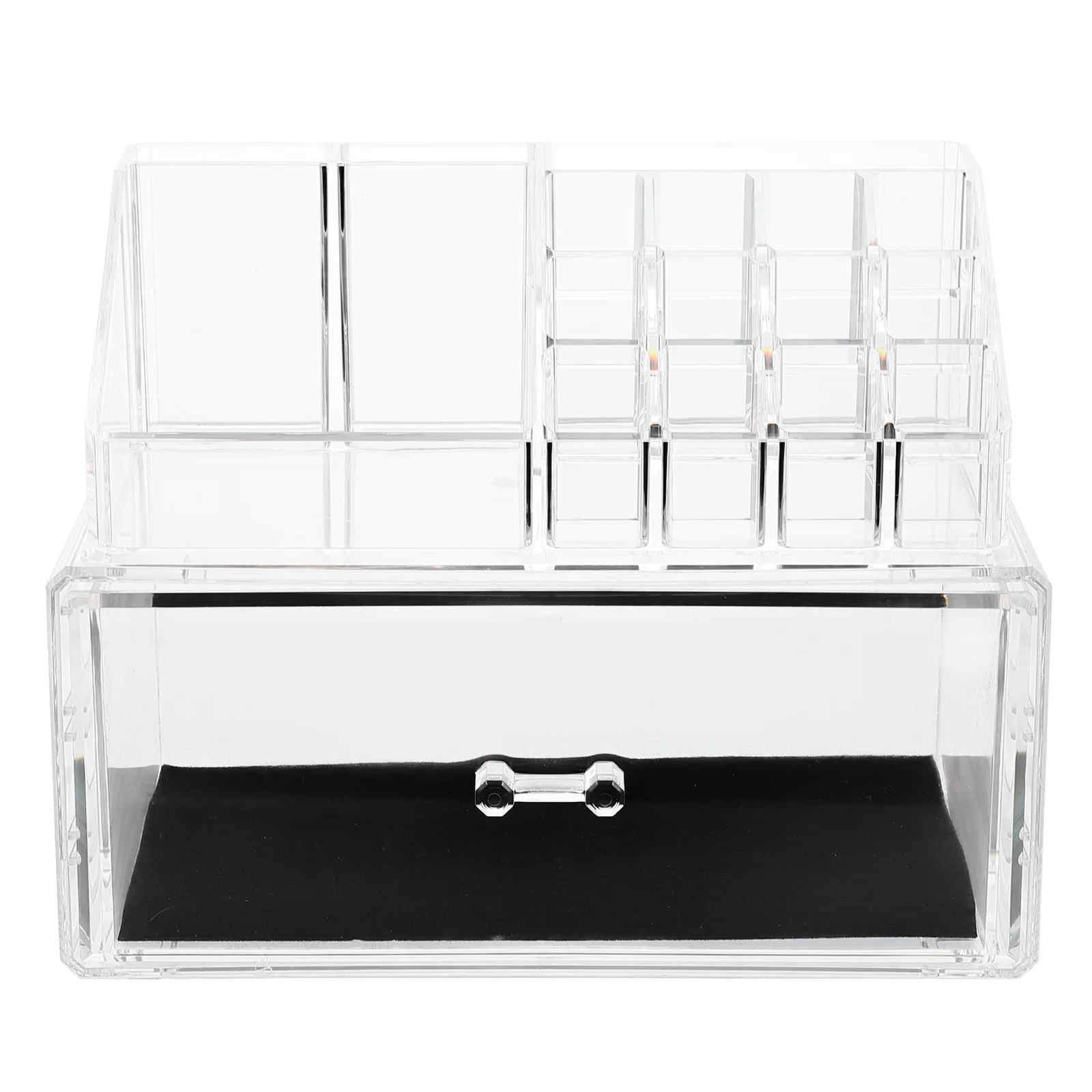

Multi functional Acrylic Storage Box Transparent Drawer Jewelry Container Makeup ganizer Case Display Beauty Solution