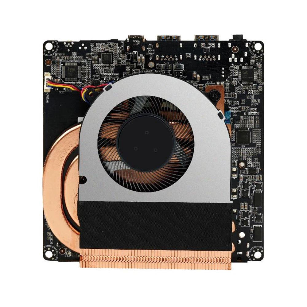 Topton AI Mini PC de jeu Core Ultra 9 185H 7 155H Thunderbolt 4 2x2.5G LAN 2xDDR5 2xM.2 emplacement SSD Win11 Mini ordinateur