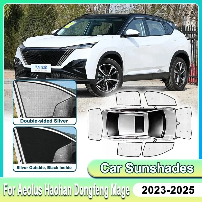 

For Aeolus Haohan Dongfeng Mage 2025 2023 2024 Hedmos 06 Car Windshield Sun Visor UV Protection Sunshade Covers Auto Accessories