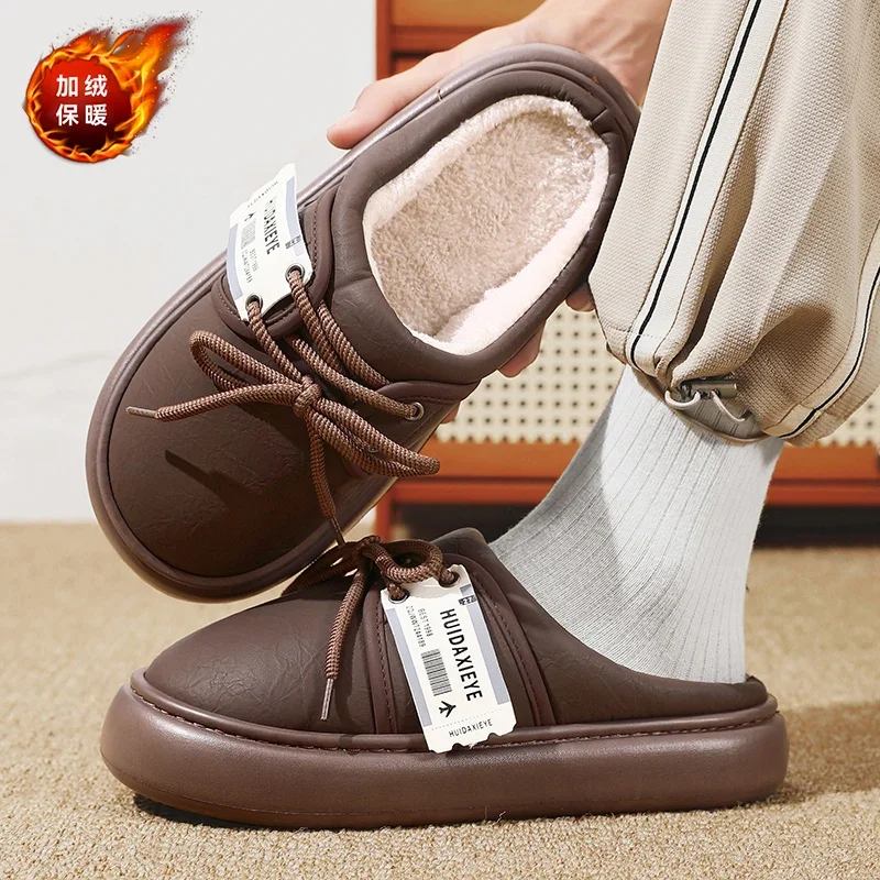 Basic Tone Easy Match Men Casual Summer Slippers Anti Slip Neutral Color Combine All Kinds of Male Daily Casual Outfit Pants