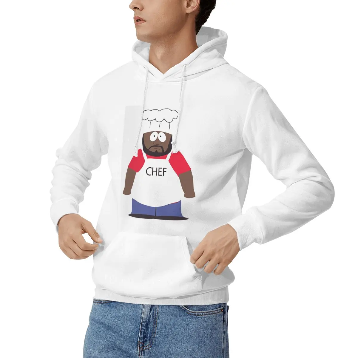 South Park - Chef Hoodies Men's Women Casual Pullover Sweatshirts Hip Hop Long Sleeve Streetwear Autumn Winter