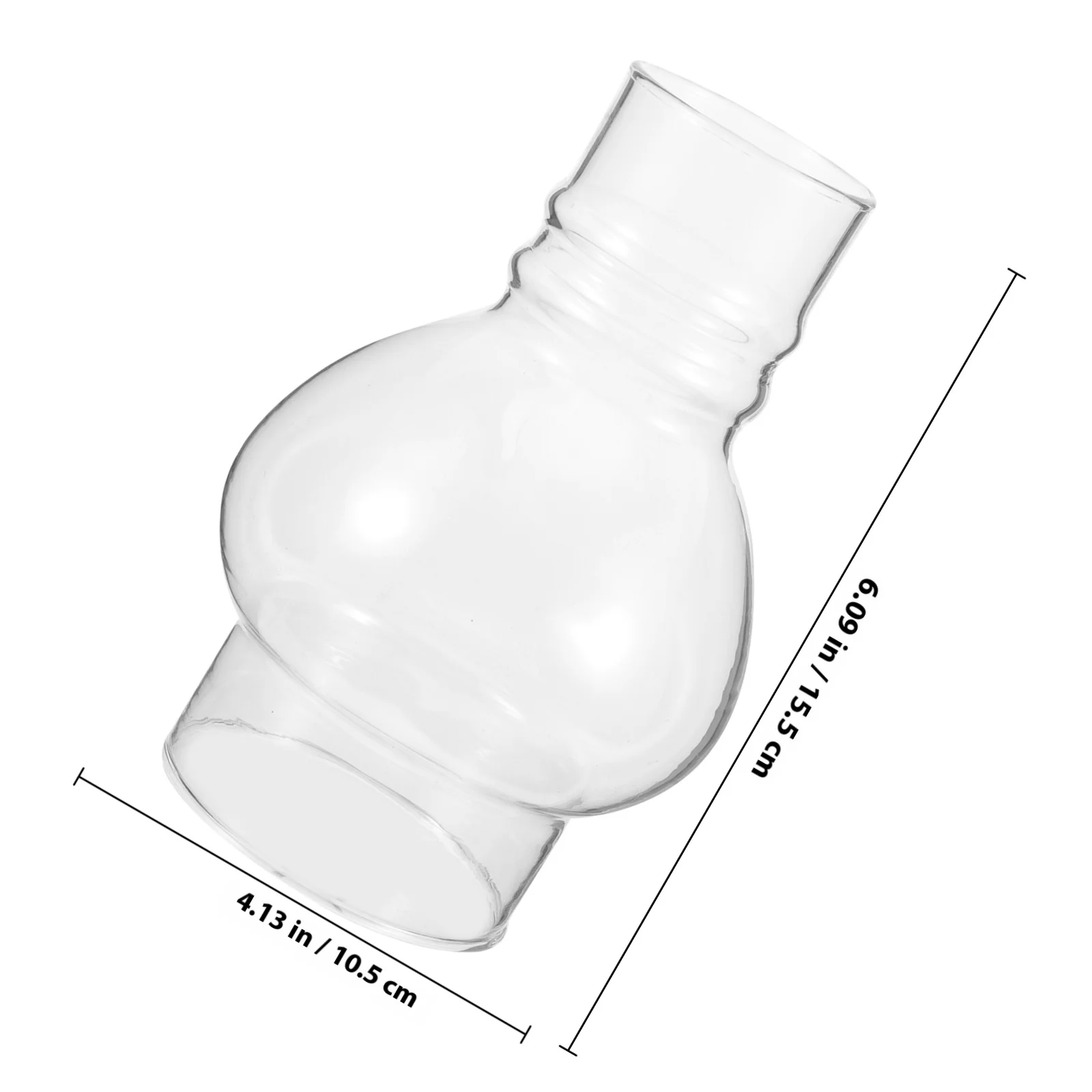 غطاء مصباح زيتي زجاجي، غطاء شفاف، ملمس آمن وعملي، ملحق غطاء مصباح، ظلال مصابيح