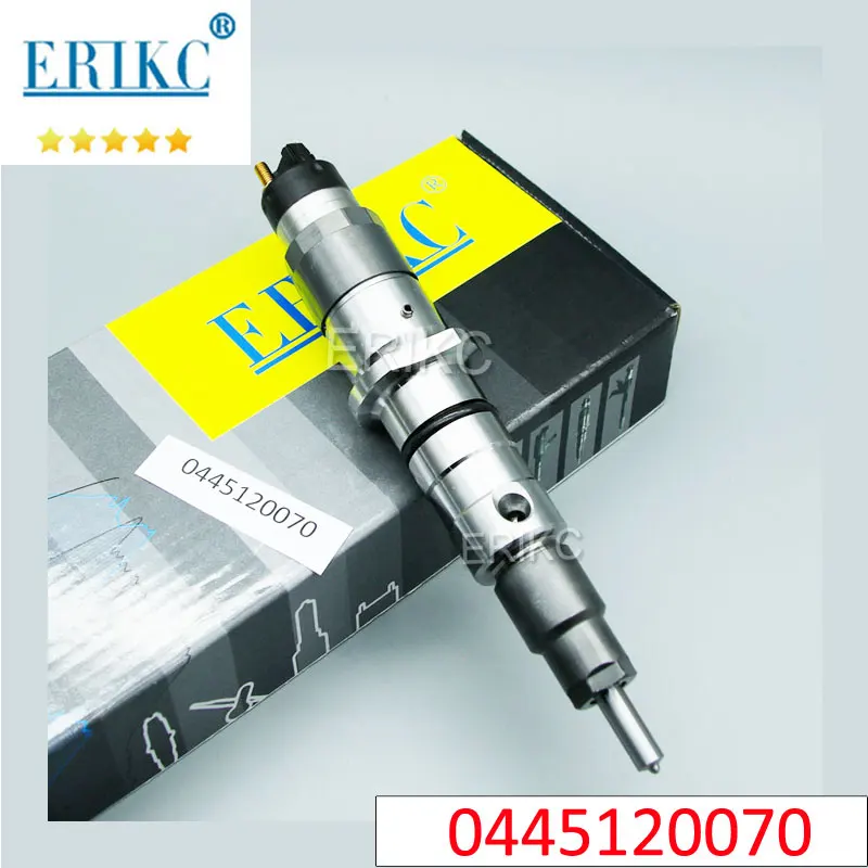 

ERIKC 0445120070 New Fuel Injector 0 445 120 070 Common Rail Injection Nozzle 0445 120 070 for Cummins 4930485 3976631 5263304