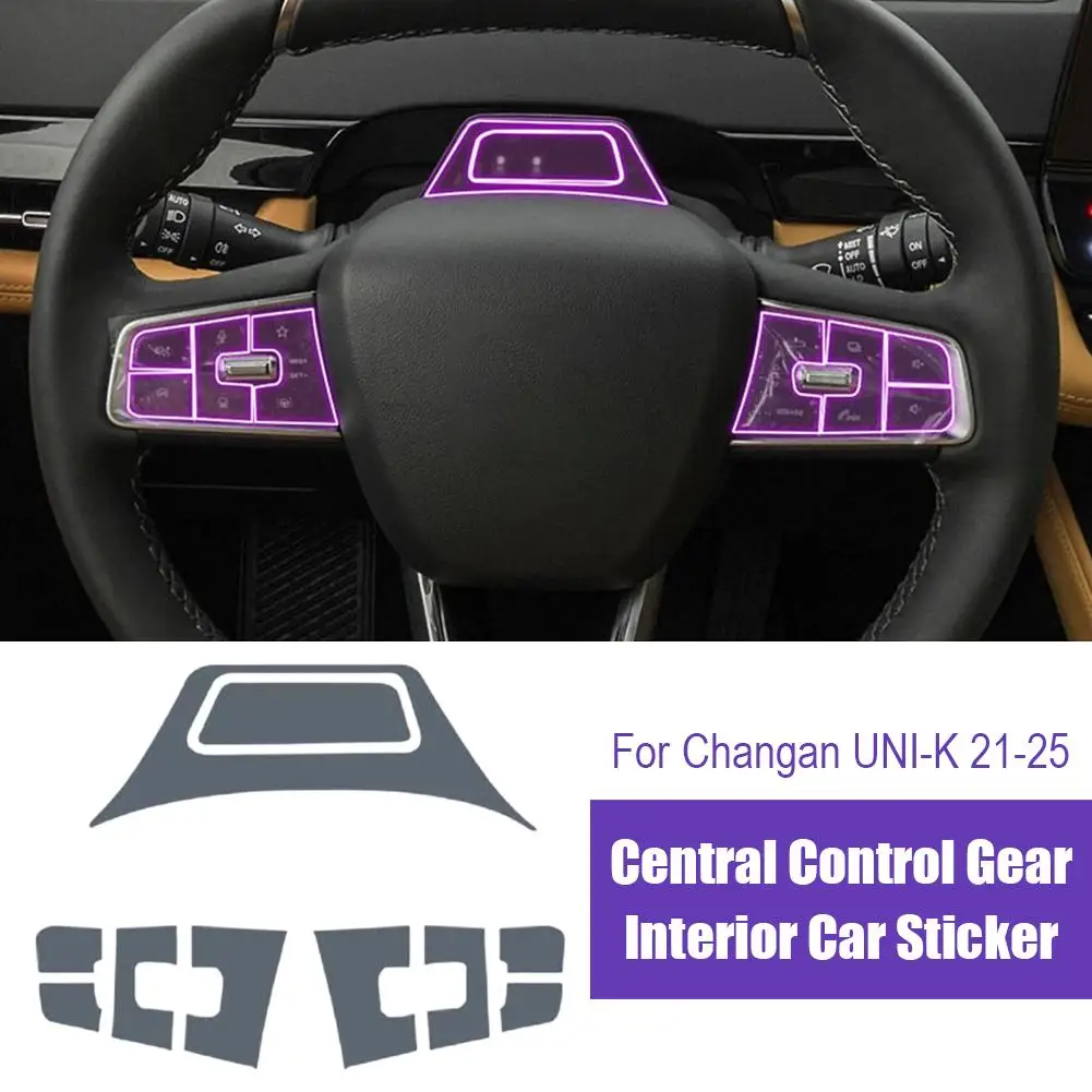 

Car Central Control Gear Interior Car Sticker Gear Panel Sticker Fit For Changan Uni-K 2021-2025 Auto Car Accessories
