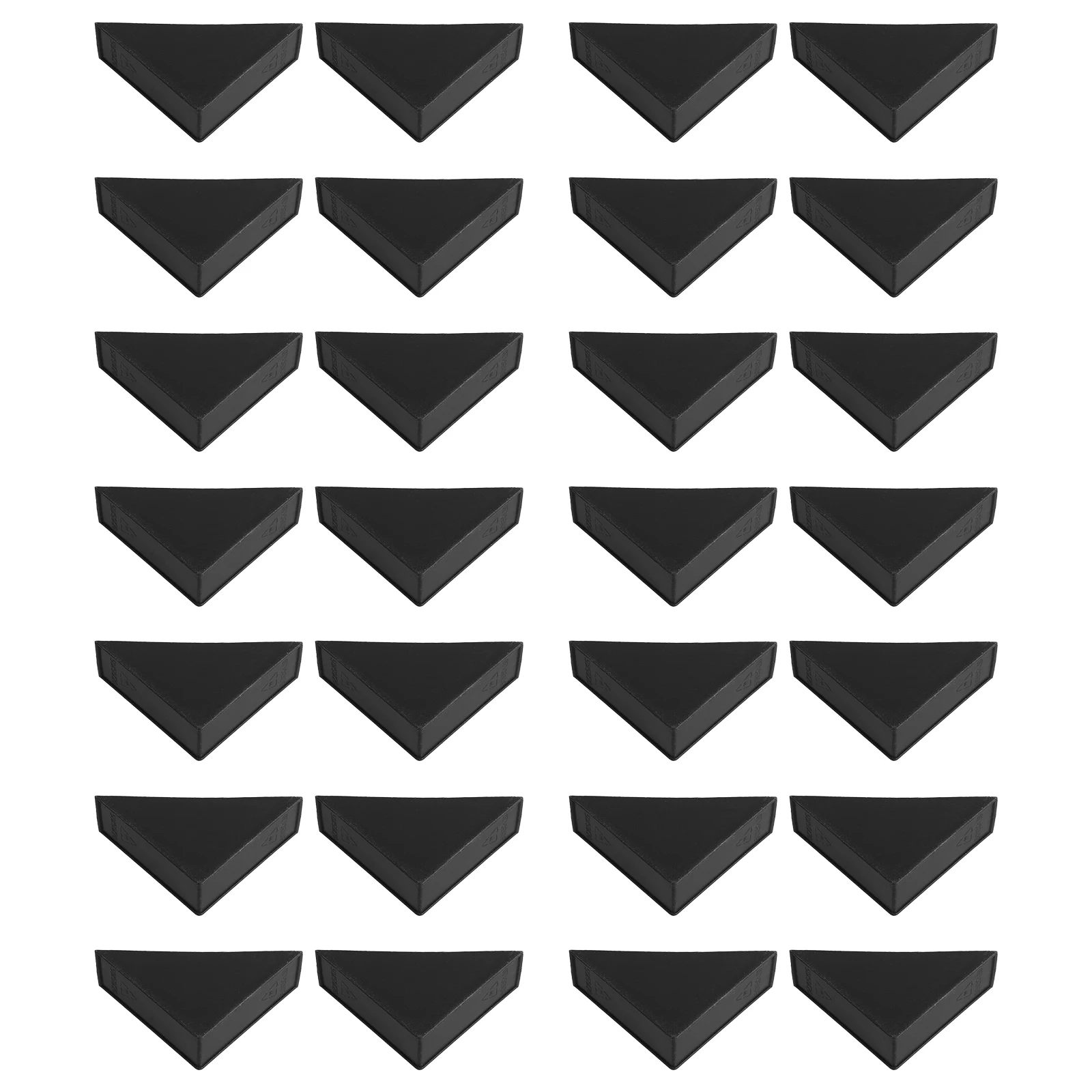 

100Pcs Picture Frame Corner Protectors Durable Plastic Edge Guards for Shipping Moving Artwork Paintings Mirrors Furniture