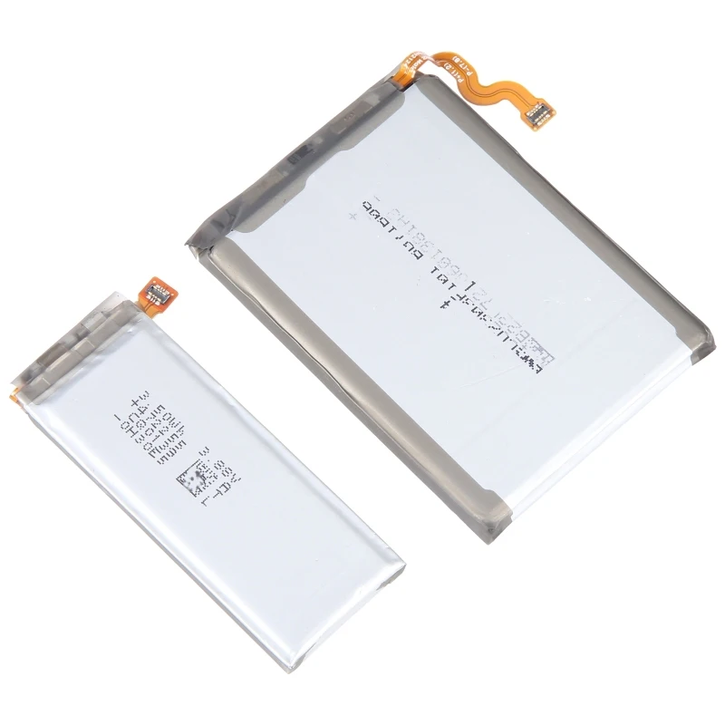 1 Pair Li-ion Polymer Battery For Samsung Galaxy Z Flip3 5G SM-F711U Phone Rechargeable Battery, Model: EB-BF711ABY EB-BF712ABY