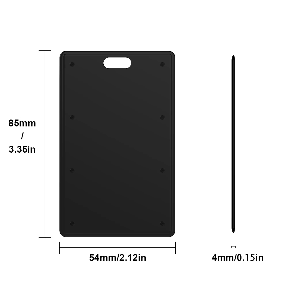 Cross Platform Dual System Smart Wallet Tracker Card Anti-lost Positioning Device for iPhone Android Bags ID Card