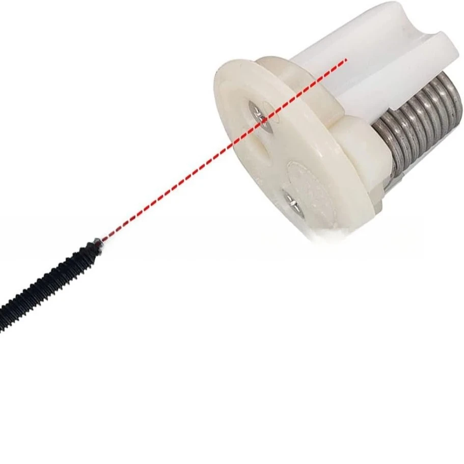 385236096 Spring Collet Kit with White End Cap and Bolts, Traveler Toilet Accessories