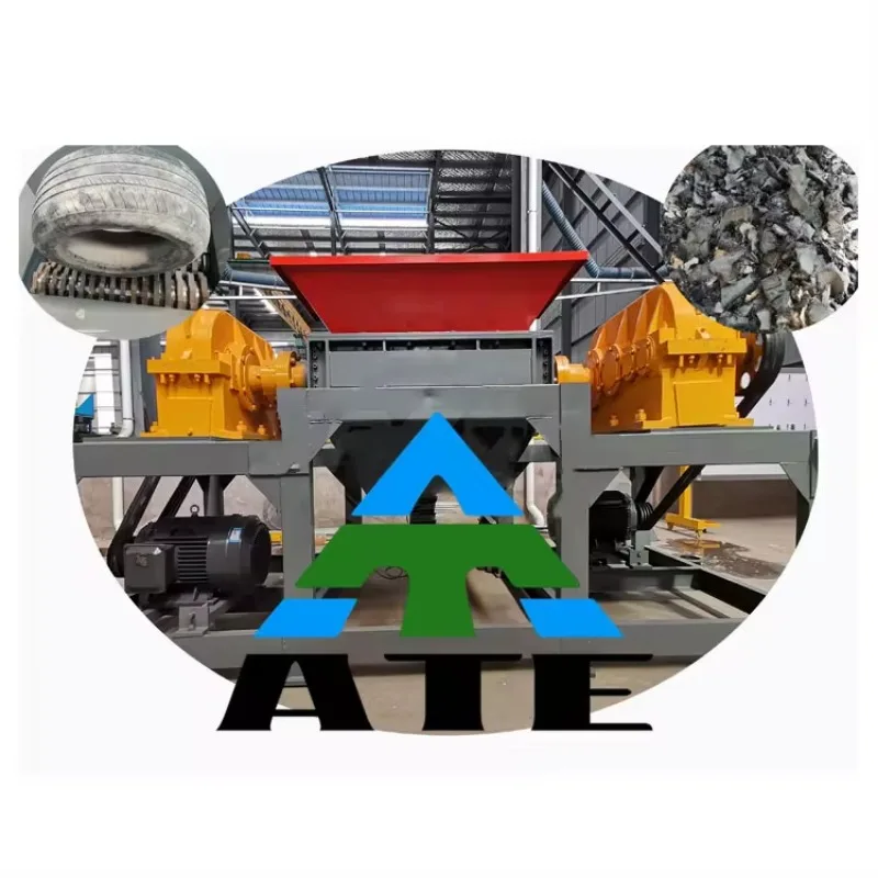 Full Automatic Factory Price Complete Used Tire Cutter Shredder Machine Production Line Waste Tire Recycling Machines in Germany