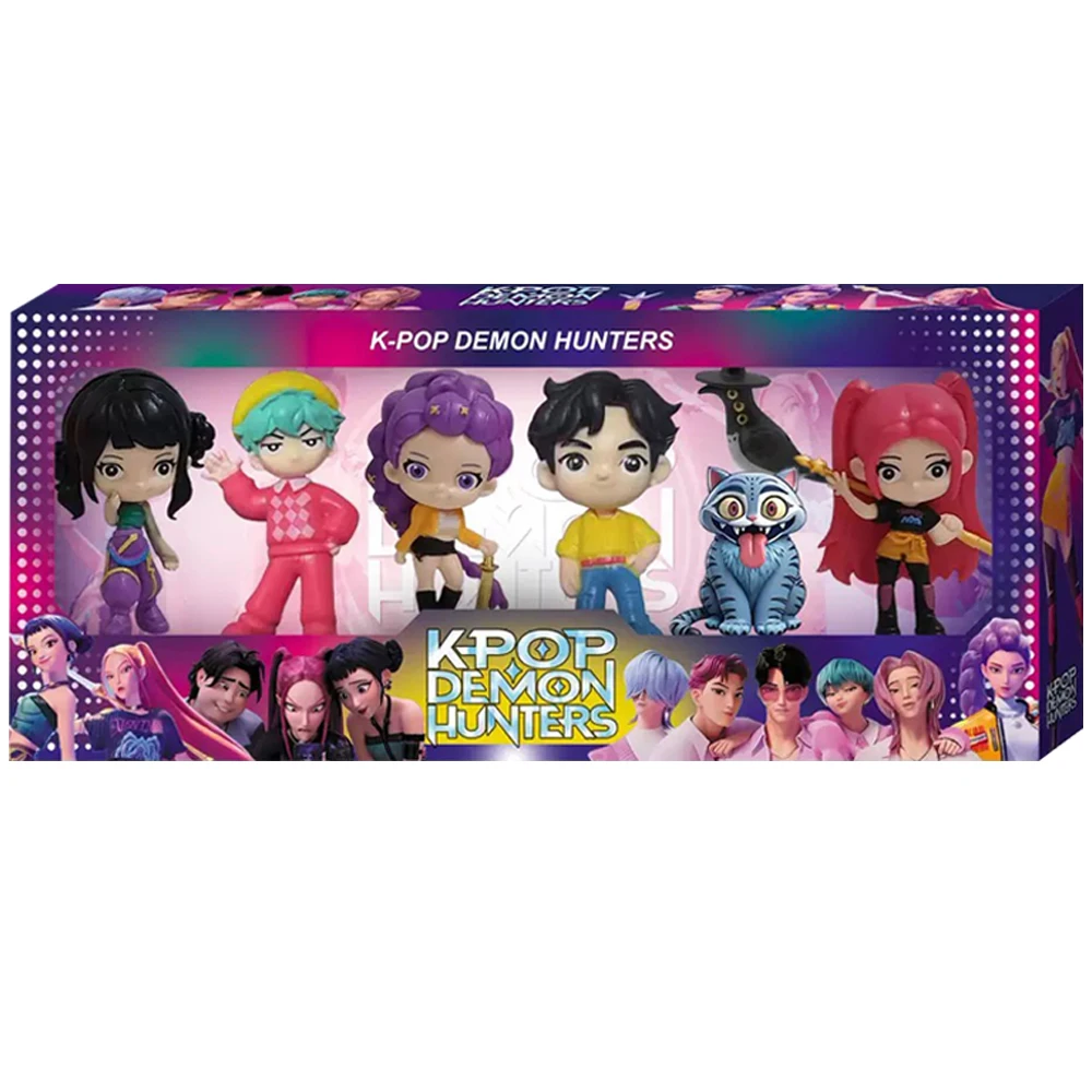 NEW Highquality Kpop Devil Hunter Rumi Zoe Miradesktop trinket animepolyvinylchloride charactercollectionChildrenChristmasgift