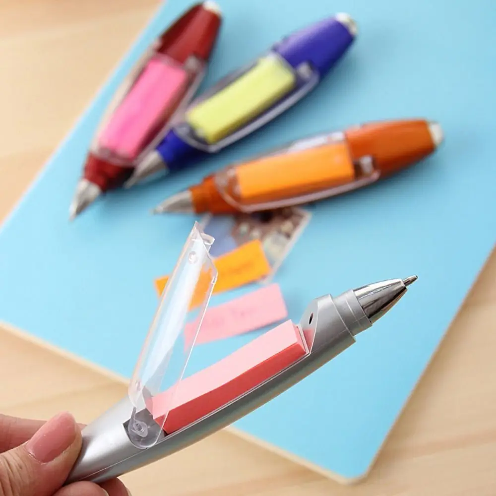 Writing Smoothly 3in1 Ballpoint Pen Quick-Drying Relax Mood Neutral Pen Lovely Ease Tension Multi Function Signature Pen