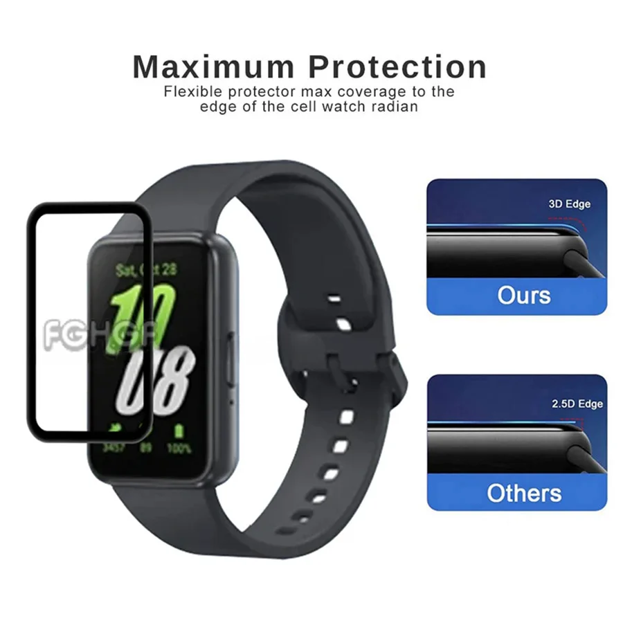 Full Coverage Protective Film For Samsung Galaxy Fit 3 Anti-scratch Screen Protector For Samsung Fit 3 Accessories Not Glass