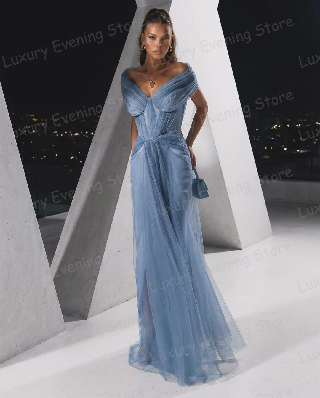 Bezaubernde schulterfreie Abendkleider für Damen, Meerjungfrauen-Stil, sexy, rückenfreie Ballkleider, modische Partykleider, maßgeschneiderte Vestidos فساتين