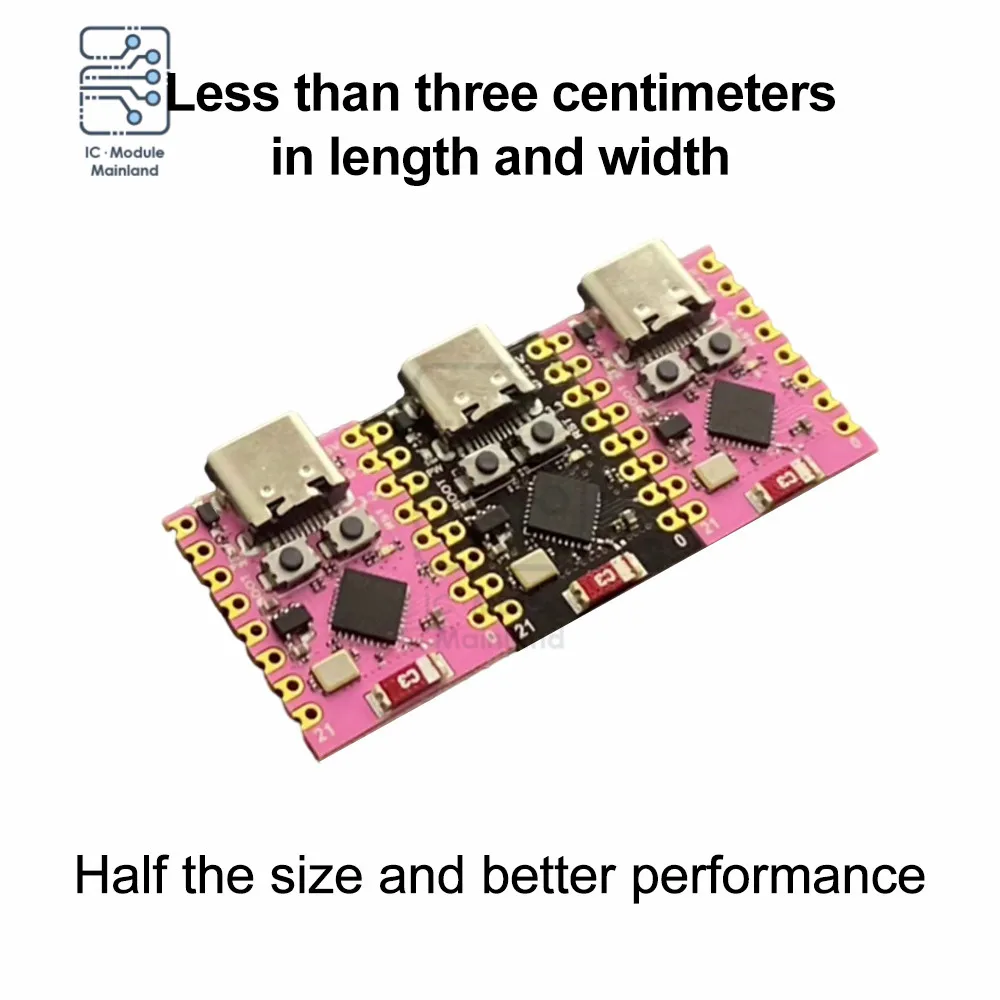 ESP32-C3 Development Board ESP32 SuperMini Wi-Fi Bluetooth ESP32 Development Board 2.4GHz WiFi Dual Cores Microcontroller