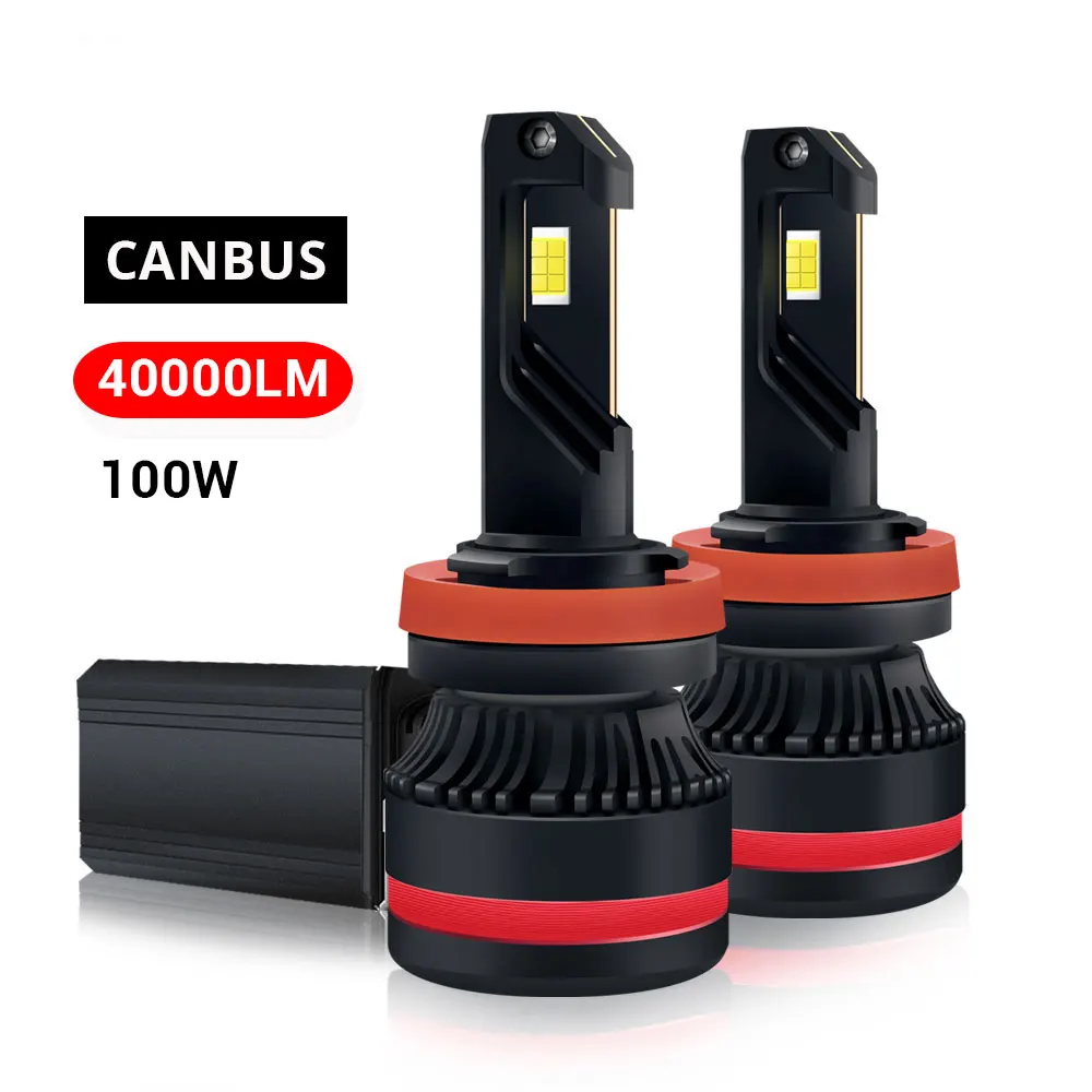 

2Pcs 40000LM 110W Car Headlight H4 H7 LED Canbus H1 H8 H9 H11 9005 HB3 9006 HB4 880 881 LED Bulb Auto Fog Lamp Auto Headlamp