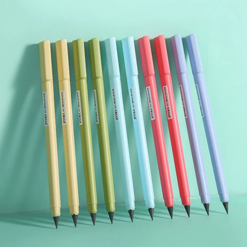 غير محدود الكتابة بدون حبر HB قلم رصاص ، لا الحبر رسم القلم ، اللوحة ، المدرسة ، اللوازم المكتبية ، القرطاسية هدية للطفل ، جديد ، 5 قطعة