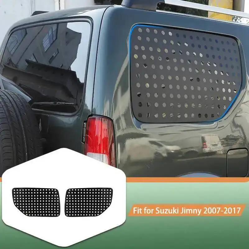 

Car Window Protective Decoration Cover PVC Stickers For Suzuki Jimny 2007-2017 Car Exterior Accessories